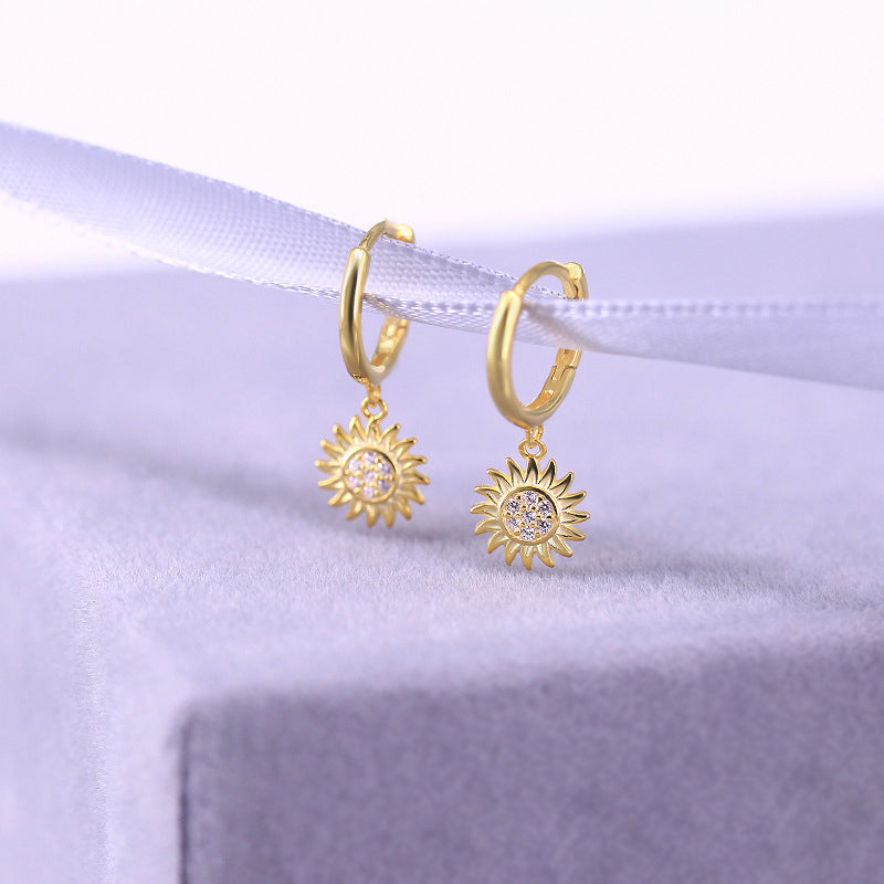 Sunny Hoop Earrings