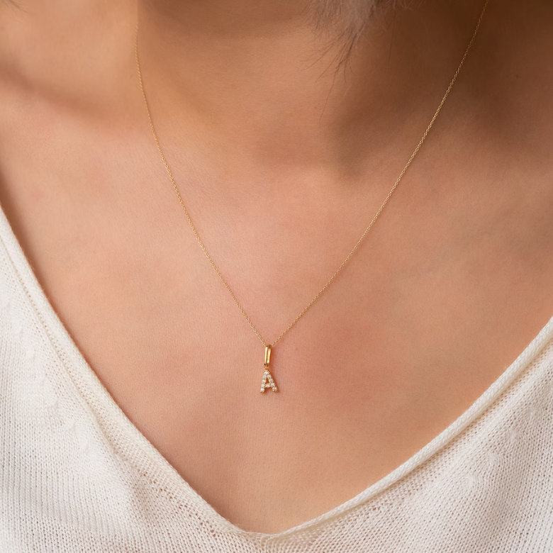 Your Magic Letter Pendant Charm