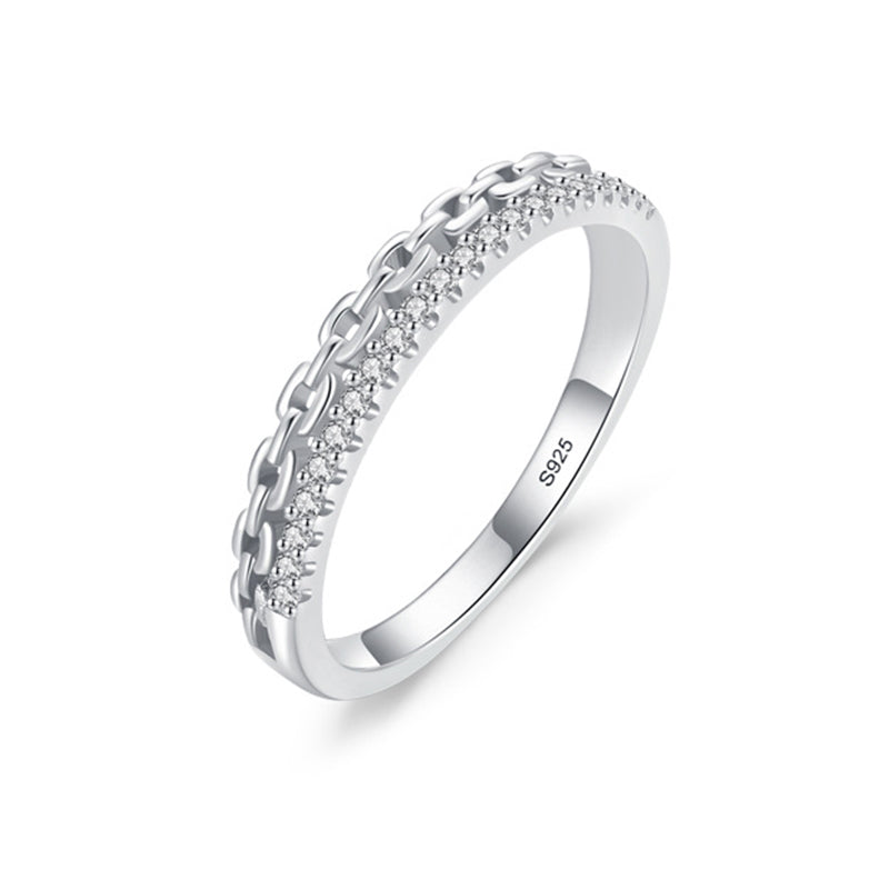 Half Eternity and Chain Ring