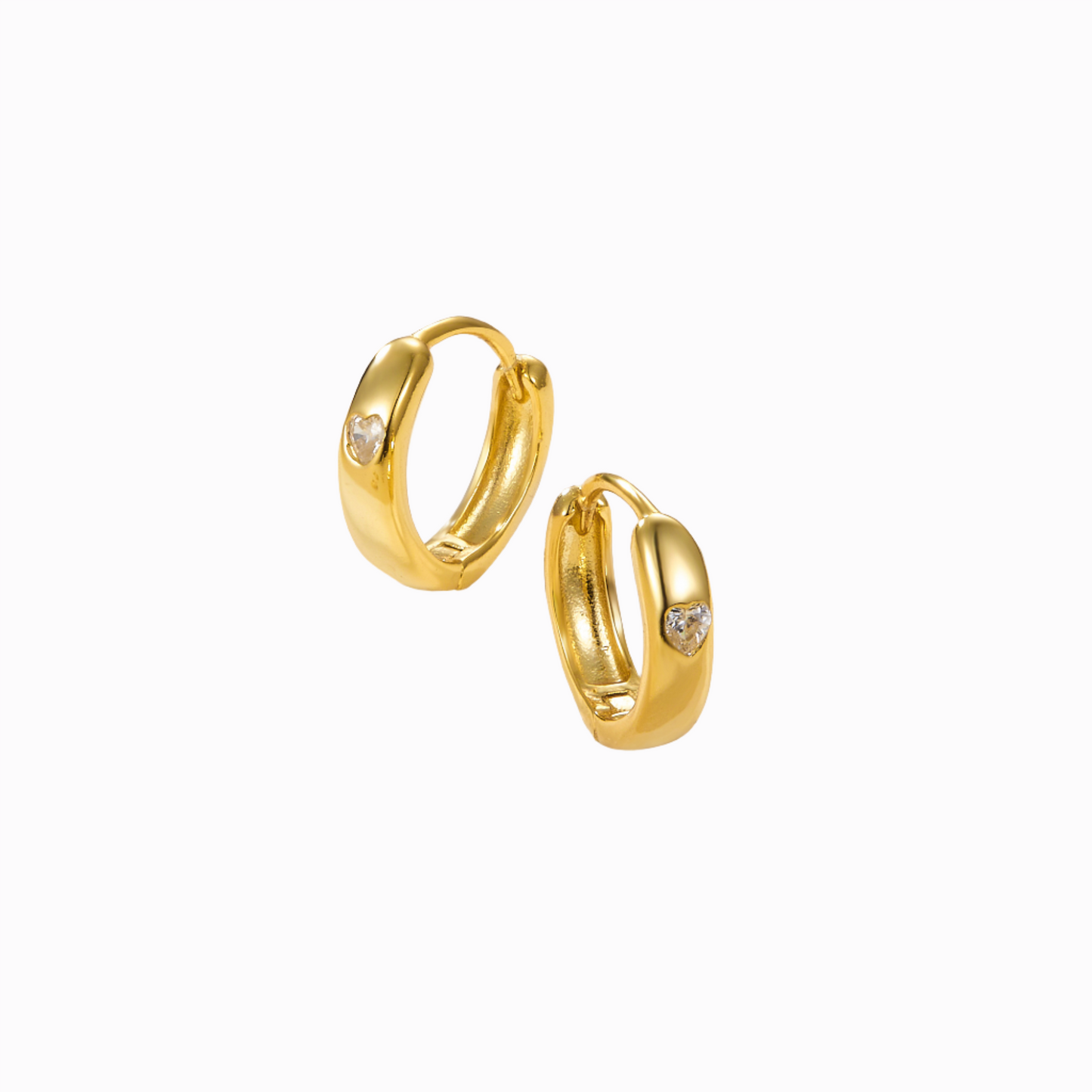 Amore Hoop Earrings