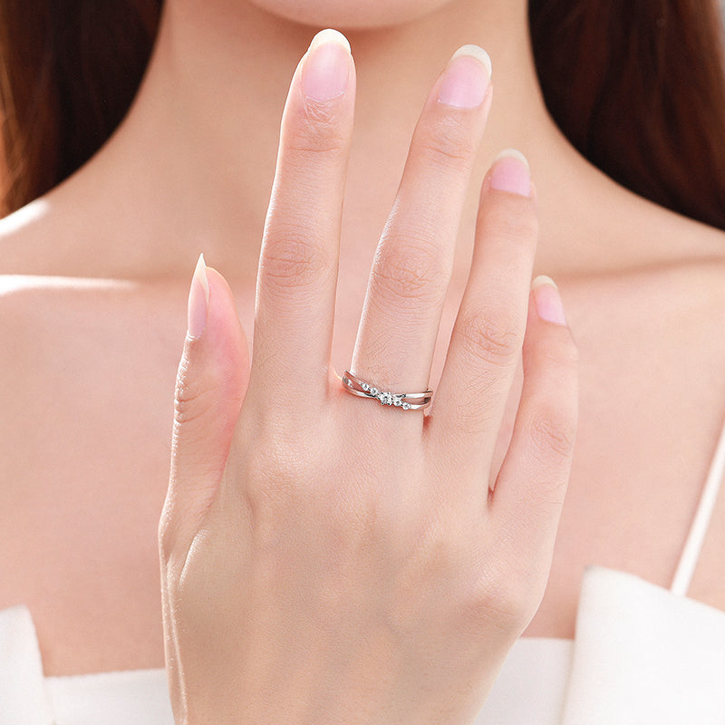 Forever Love Five Zirconia Accent Ring