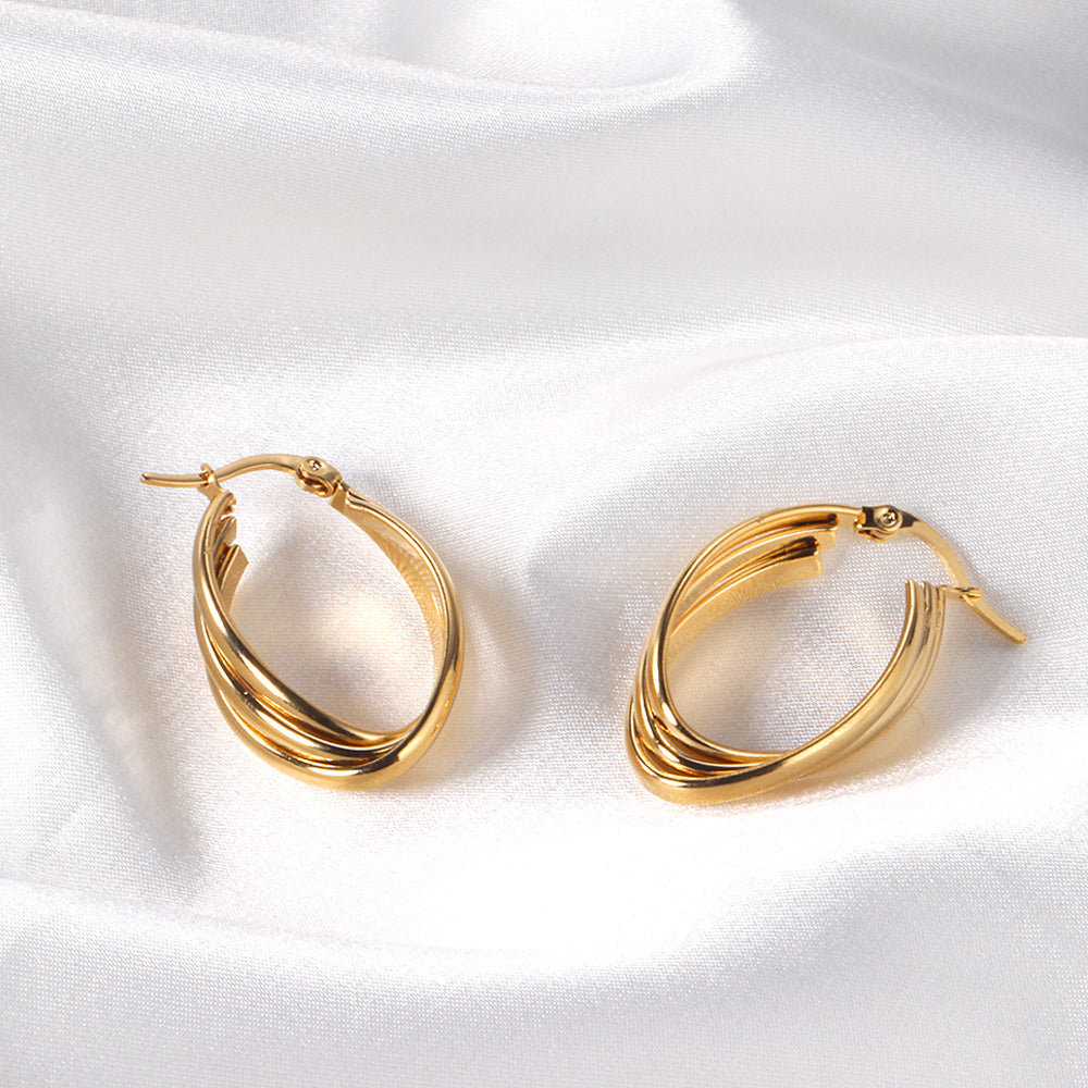 Charlotte Hoop Earrings