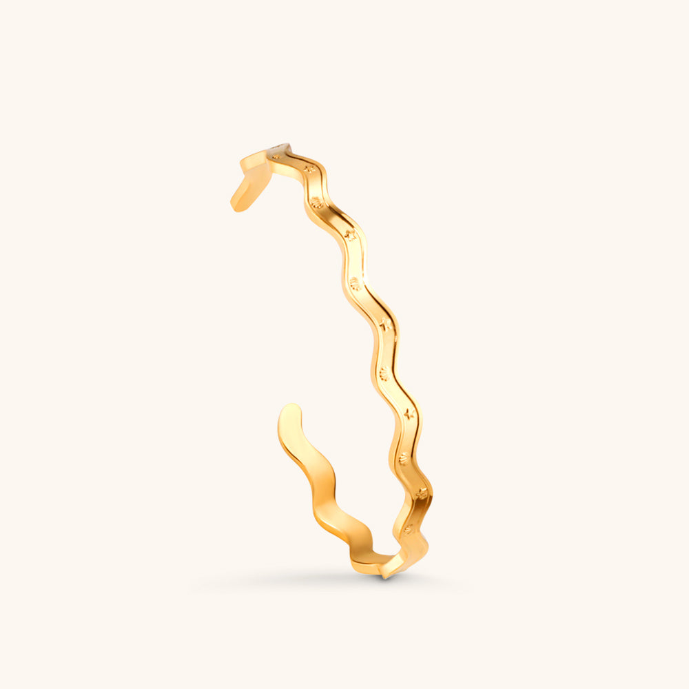 Oceane Wave Bangle
