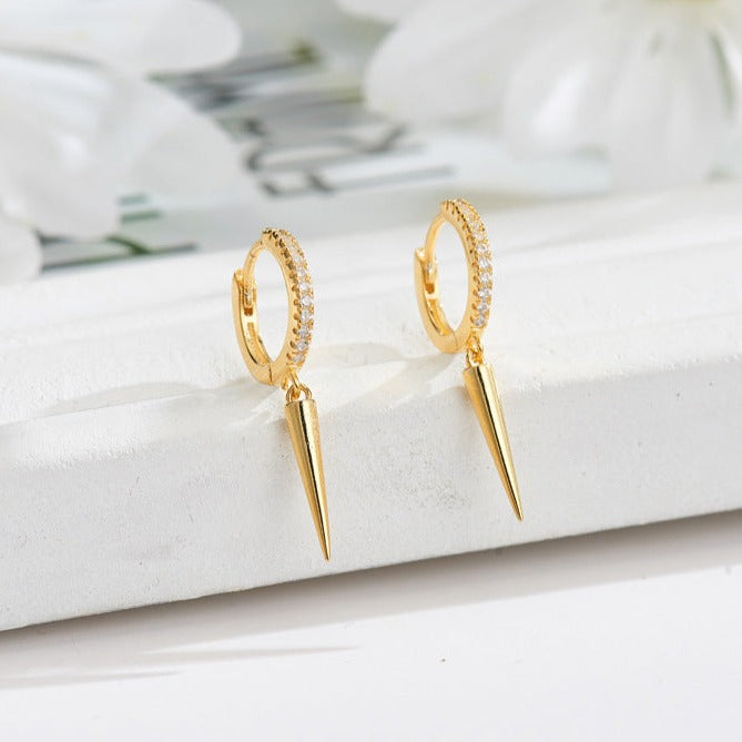 Tine Hoop Earrings