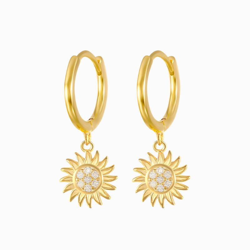 Sunny Hoop Earrings