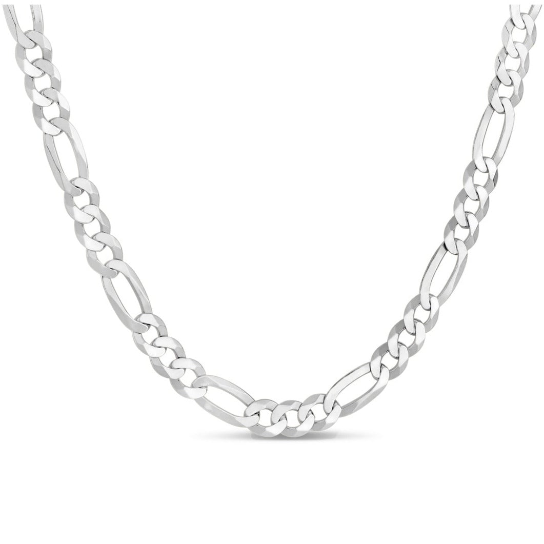 Figaro 925 Sterling Silver Men Necklace