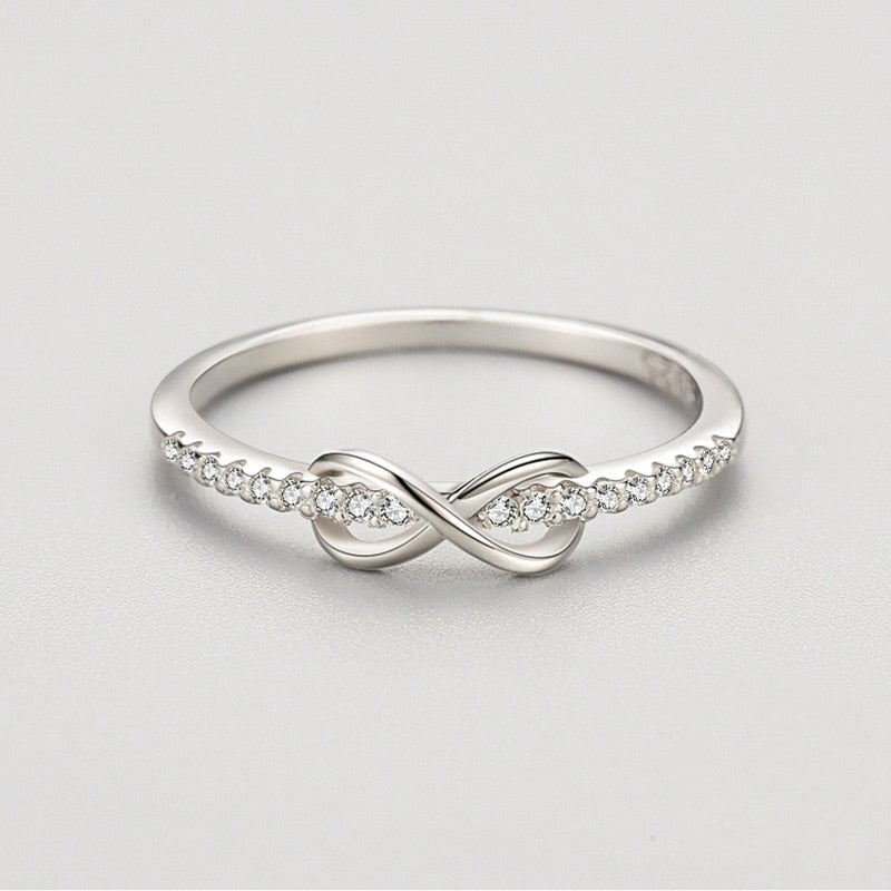 Infinity Symbol Stacking Ring