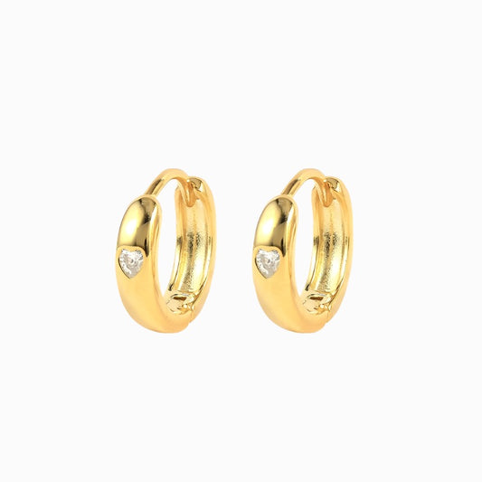 Amore Hoop Earrings