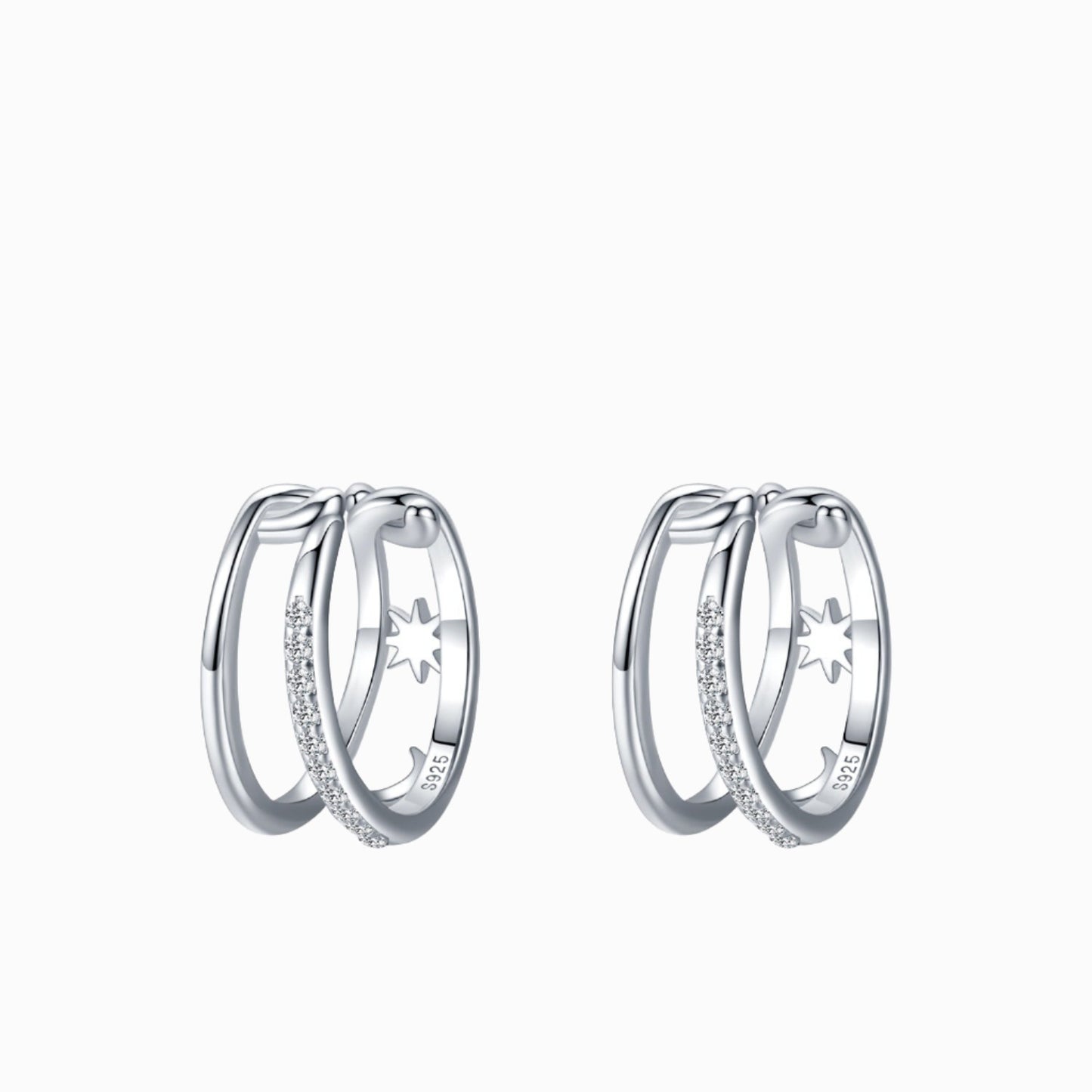 Galaxy Cuff Earrings