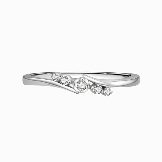 5-Stone Bypass Promise Ring