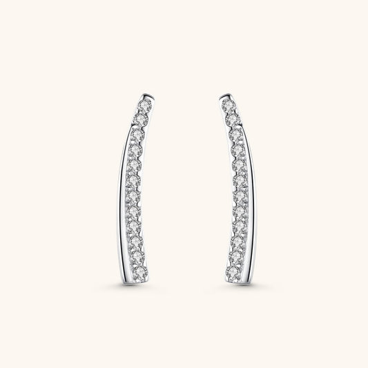 Octopus Bar Stud Earrings