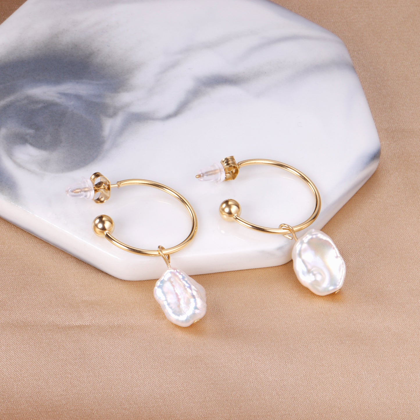 Margot Hoop Earrings