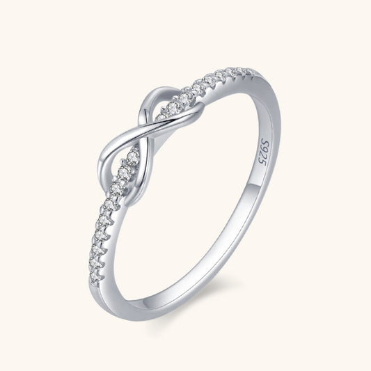 Infinity Symbol Stacking Ring