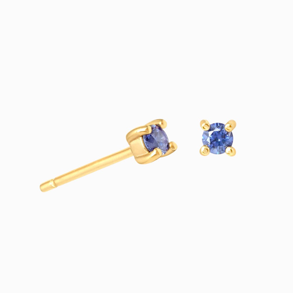 Birthstone Stud Earrings