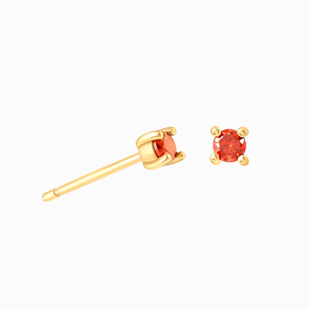 Birthstone Stud Earrings