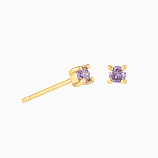 Birthstone Stud Earrings