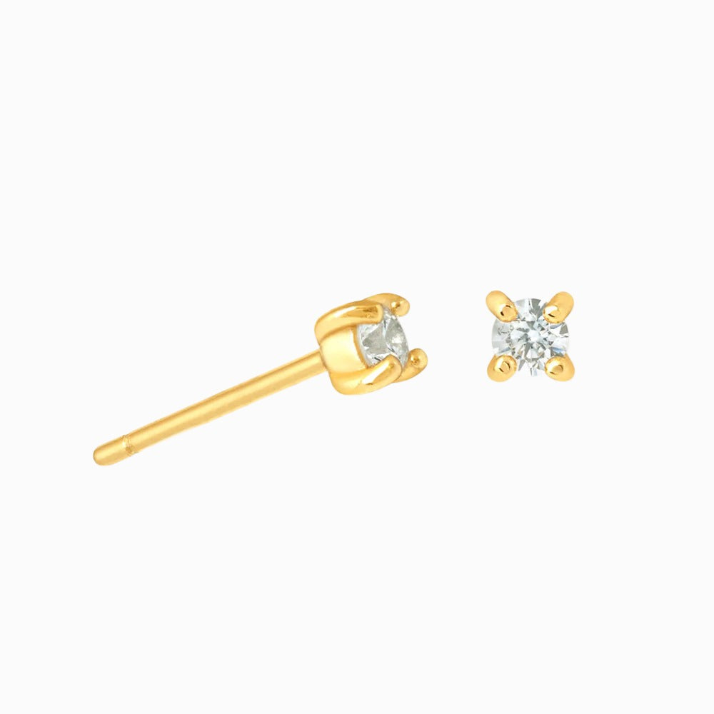 Birthstone Stud Earrings