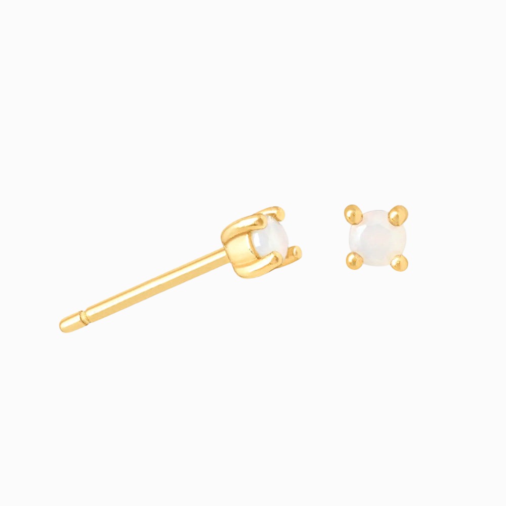 Birthstone Stud Earrings