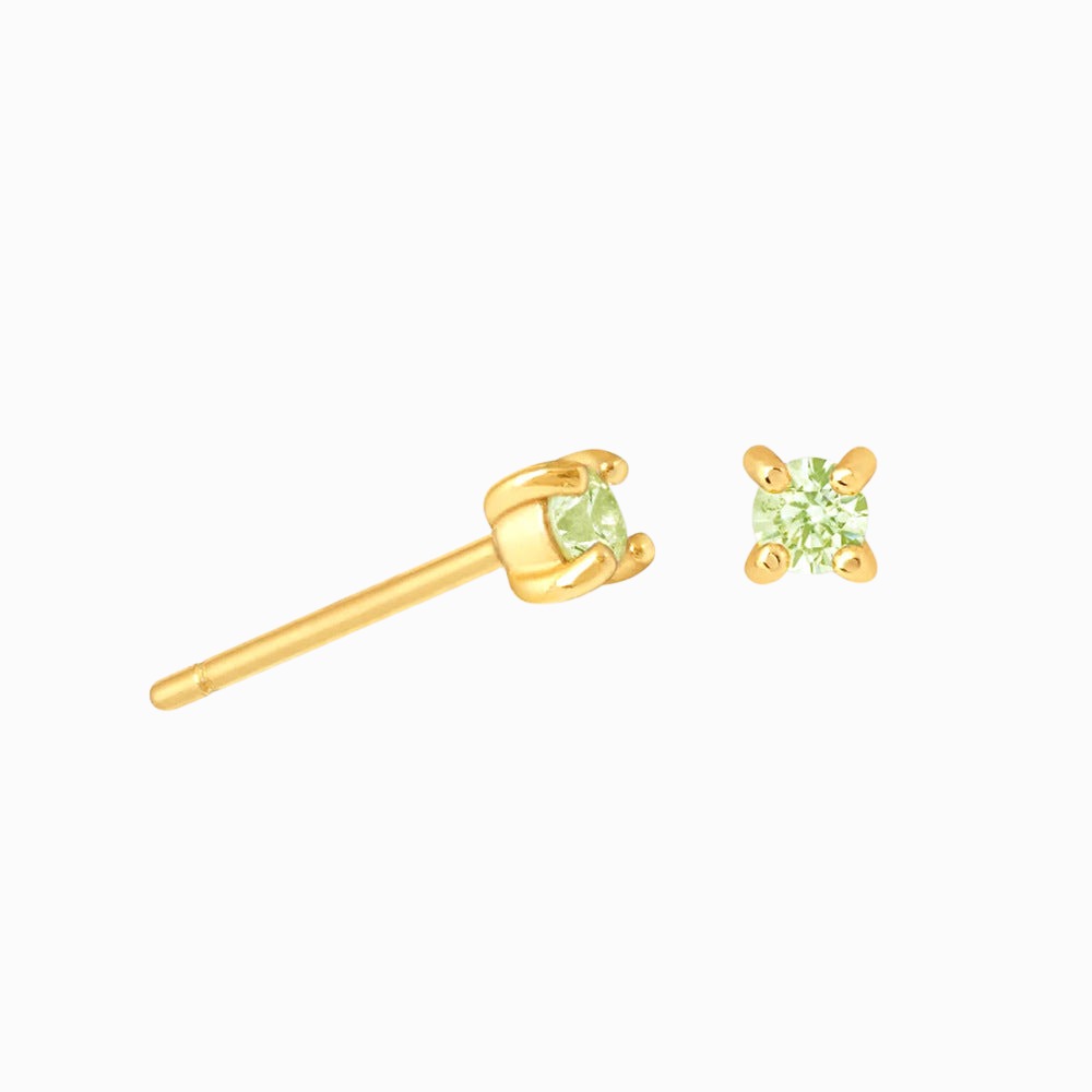 Birthstone Stud Earrings