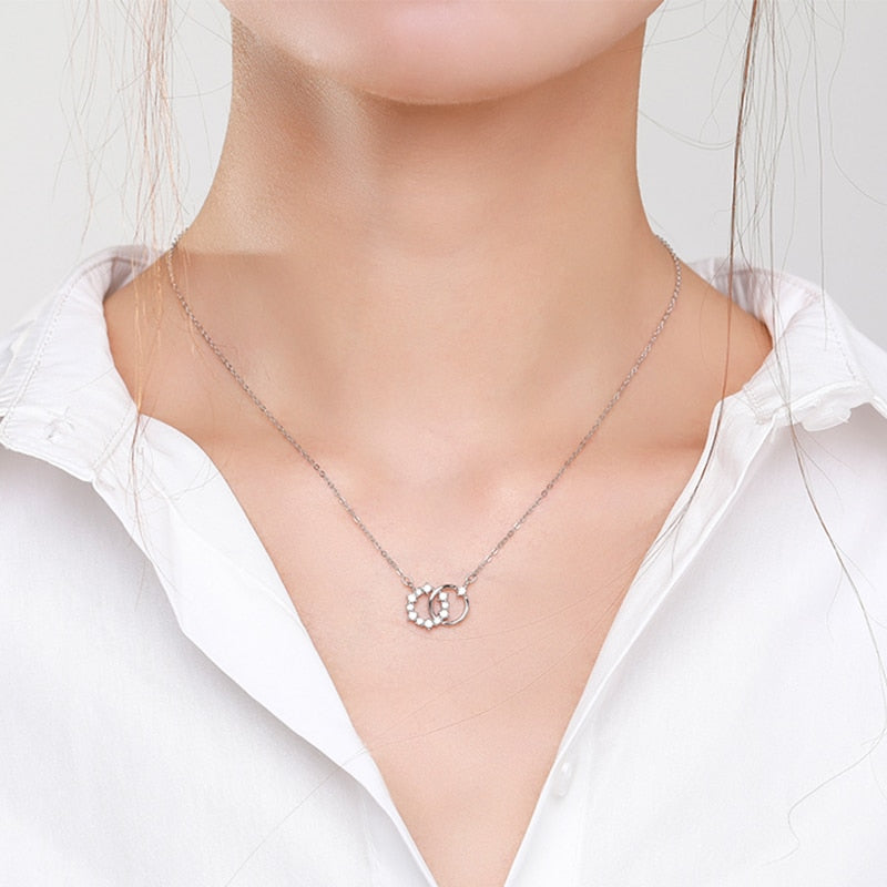 Interlocking Circle Necklace