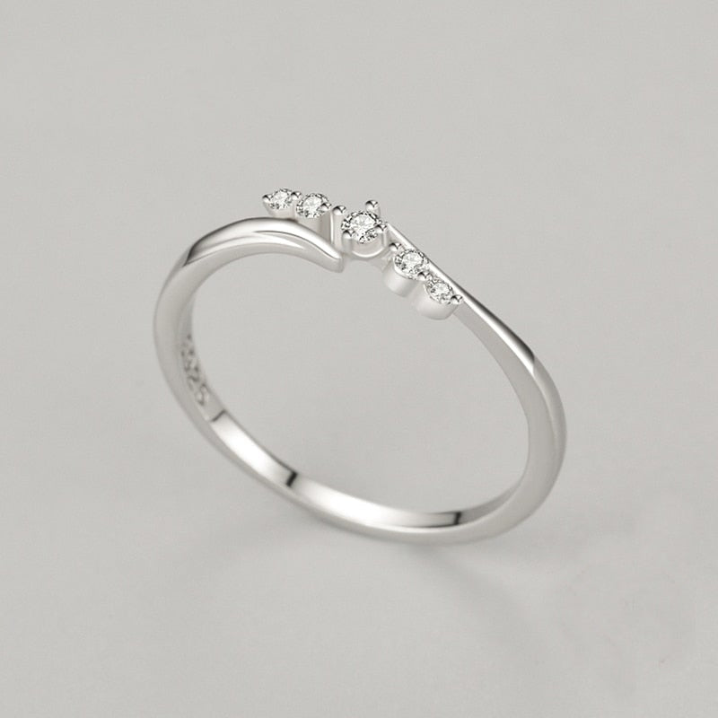 5-Stone Bypass Promise Ring